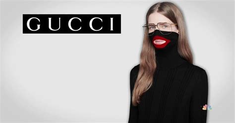 gucci in their black sweater mask|gucci sweater controversy.